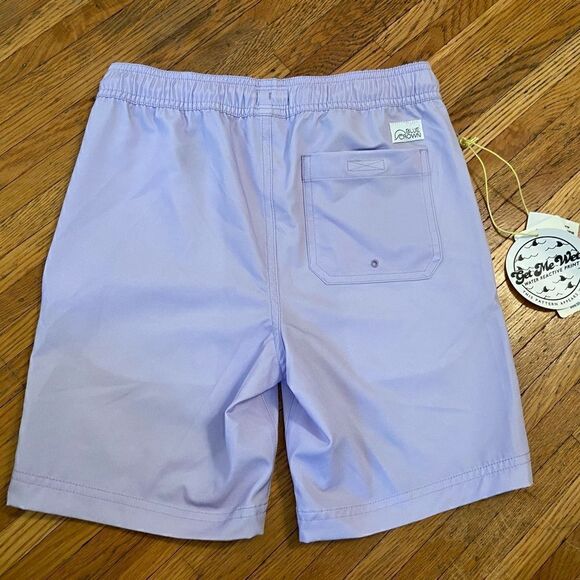 Blue Crown Tilly’s lilac purple change when wet swim trunks NWT - Picture 2 of 6